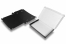 Cajas plegables negras para envío - con interior blanco, 310 x 220 x 26 mm | Paisdelossobres.es
