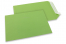 Sobres de papel de color - Verde manzana, 229 x 324 mm | Paisdelossobres.es