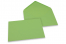 Sobres para tarjetas de felicitación de colores - Verde manzana, 162 x 229 mm | Paisdelossobres.es