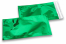 Sobres metalizados de colores - Verde 114 x 229 mm | Paisdelossobres.es