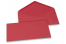 Sobres para tarjetas de felicitación de colores - Rojo, 110 x 220 mm | Paisdelossobres.es