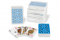 Barajas de cartas personalizadas internacional - impresión con sangrado + caja de plástico | Paisdelossobres.es