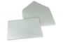 Sobres para tarjetas de felicitación de colores - Plata metalizado, 162 x 229 mm