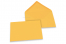 Wenskaart enveloppen gekleurd - goudgeel, 114 x 162 mm | Paisdelossobres.es