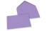 Sobres para tarjetas de felicitación de colores - Púrpura, 125 x 175 mm | Paisdelossobres.es