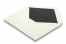 Sobres de color blanco marfil forrados - forro negro | Paisdelossobres.es