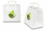 Bolsas de papel con asas planas - ejemplo impreso | Paisdelossobres.es