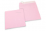 Sobres de papel de color - Rosa claro, 160 x 160 mm | Paisdelossobres.es