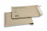 Sobres acolchados de papel de hierba marrones - 175 x 260 mm | Paisdelossobres.es
