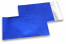 Sobres metalizados mate de colores -  Azul oscuro 114 x 162 mm | Paisdelossobres.es