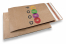 Bolsas de envío de papel con cierre de devolución - ejemplo impreso | Paisdelossobres.es
