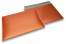 Sobres acolchados ECO metalizados mate - naranja 320 x 425 mm | Paisdelossobres.es