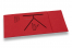 Servilletas Airlaid - rojo con impresión (ejemplo) | Paisdelossobres.es