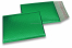 Sobres acolchados ECO metalizados - verde 180 x 250 mm | Paisdelossobres.es