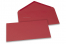  Sobres para tarjetas de felicitación de colores - Rojo vino, 110 x 220 mm | Paisdelossobres.es