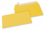 Sobres de papel de color - Amarillo ranúnculo, 110 x 220 mm | Paisdelossobres.es