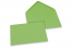 Sobres para tarjetas de felicitación de colores - Verde manzana, 125 x 175 mm | Paisdelossobres.es