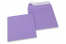 Sobres de papel de color - Púrpura, 160 x 160 mm  | Paisdelossobres.es