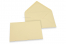 Sobres para tarjetas de felicitación de colores - Camel, 114 x 162 mm | Paisdelossobres.es