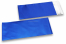 Sobres metalizados mate de colores - Azul oscuro 110 x 220 mm | Paisdelossobres.es