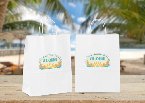 Bolsas de papel con asas redondas | Paisdelossobres.es