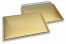 Sobres acolchados ECO metalizados mate - dorado 235 x 325 mm | Paisdelossobres.es