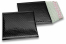 Sobres acolchados ECO metalizados - negro 165 x 165 mm | Paisdelossobres.es