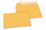 Sobres de papel de color - Amarillo dorado, 114 x 162 mm | Paisdelossobres.es