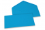 Sobres para tarjetas de felicitación de colores - Azul oceano, 110 x 220 mm | Paisdelossobres.es