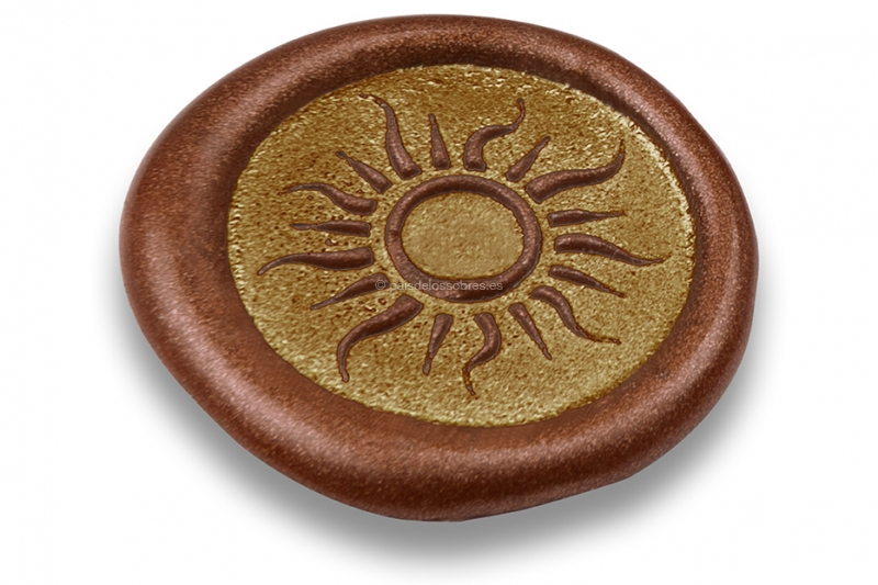 Sellos de lacre - Sol