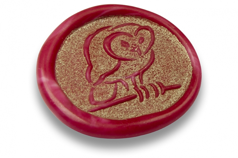 Sellos de lacre - Búho