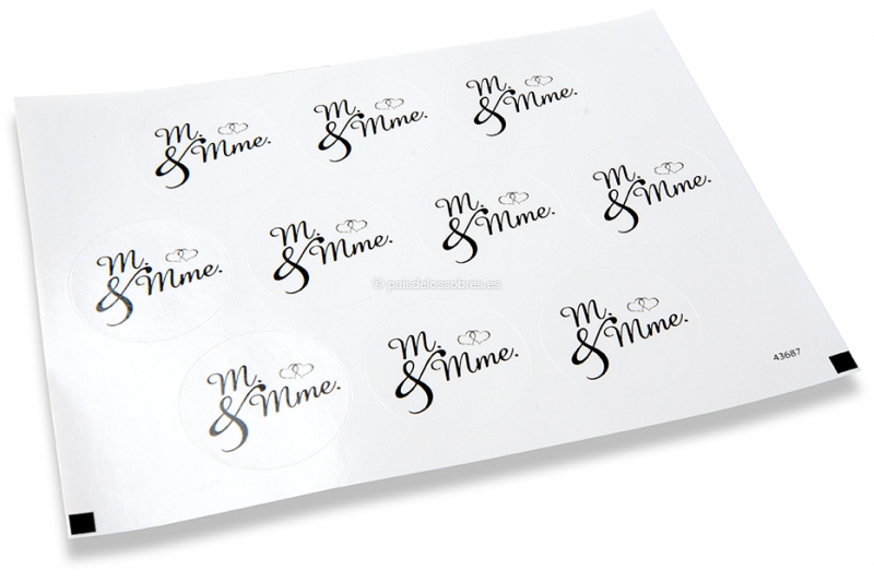 Cierres boda - M. & Mme. negro