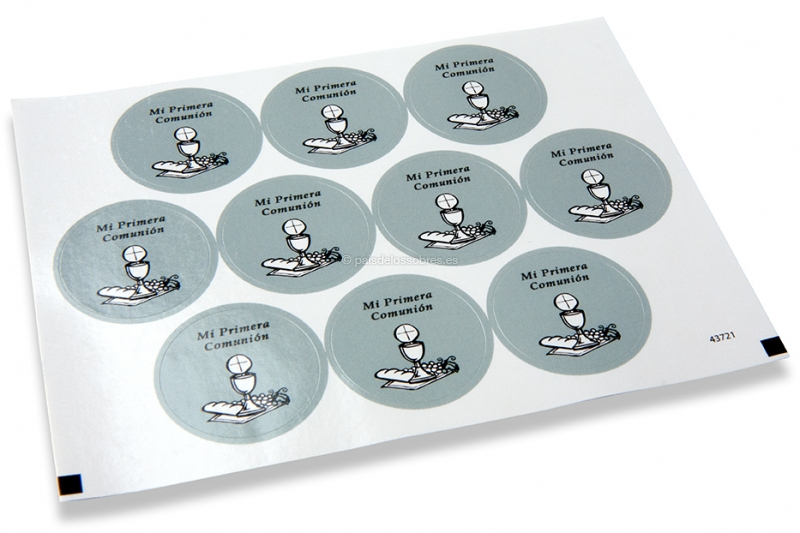 Cierres comunión - mi primera comunión gris