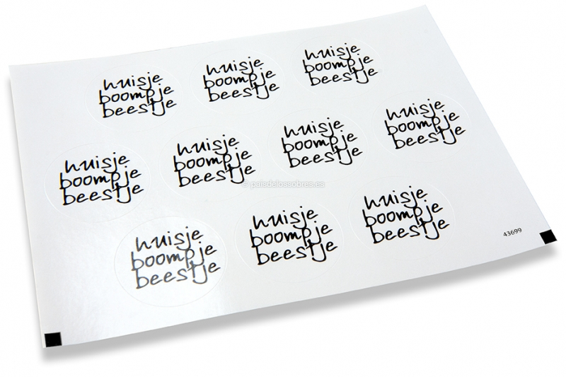 Cierres fiesta - huisje boompje beestje