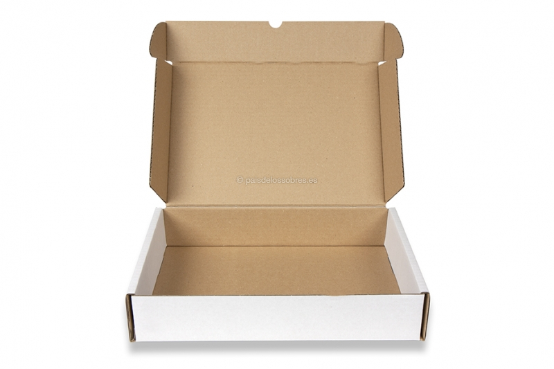 Cajas para envíos postales con cierre reforzado