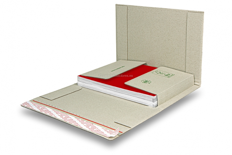 Embalaje para libros Variofix en papel de hierba