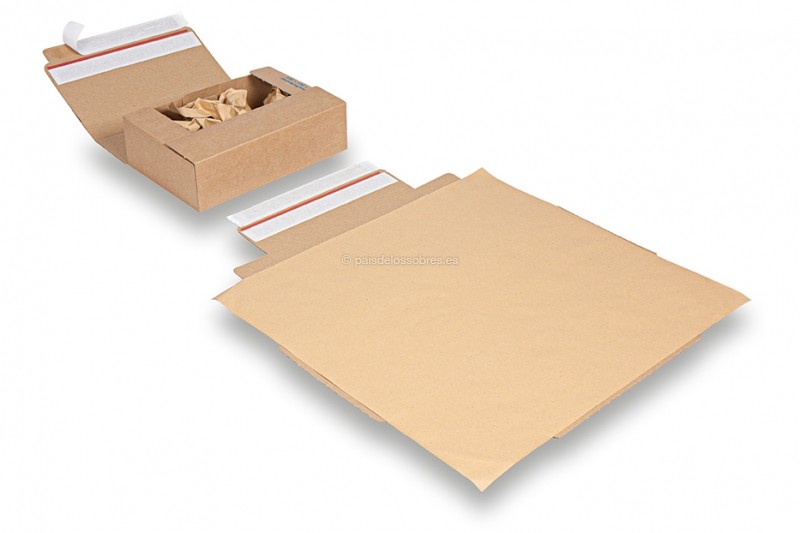 Caja Paperpac con papel de relleno