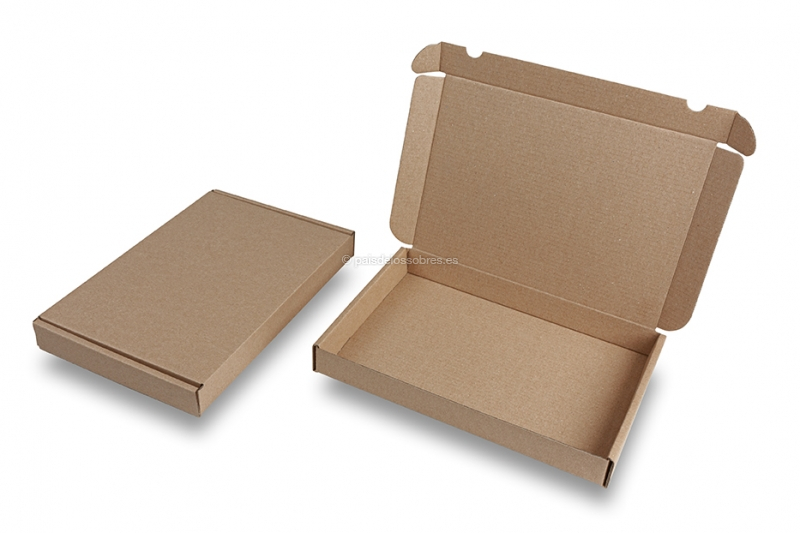 Cajas de envío plegables - marrón