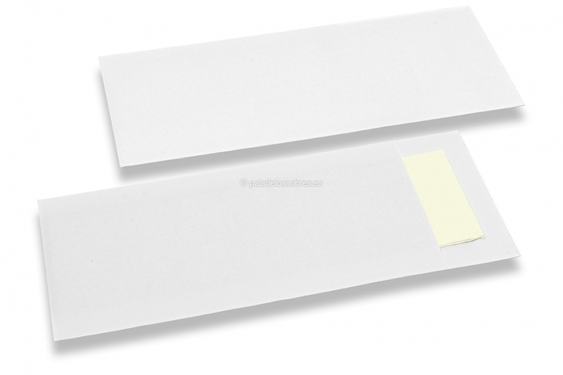 Bolsas para cubiertos blanco sin incisión + blanco servilleta de papel