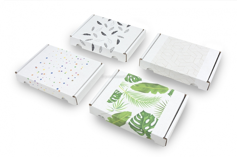 Cajas para envíos postales impresas