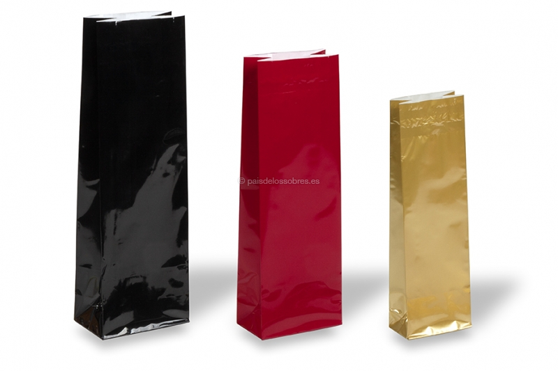 Bolsas con base de colores
