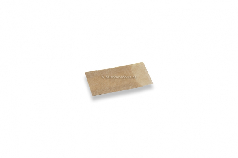 Sobres pergamino (glassine) marron - 45 x 60 mm