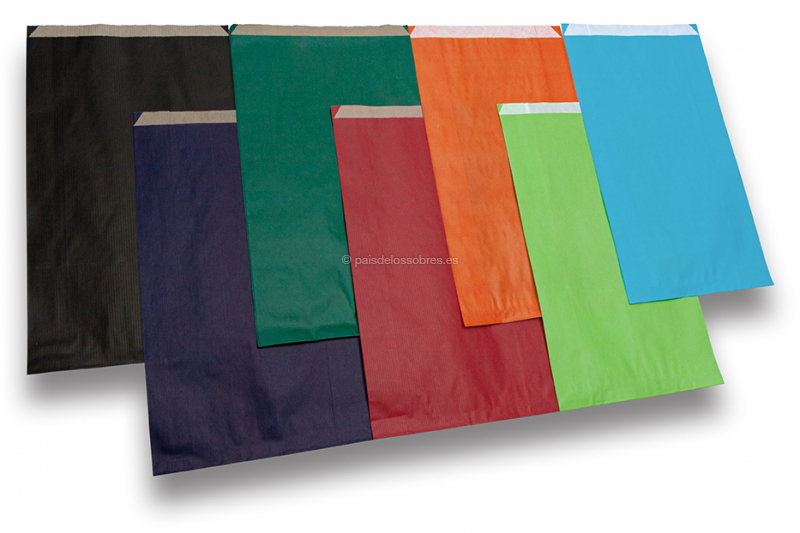 Bolsas de regalo de papel de colores
