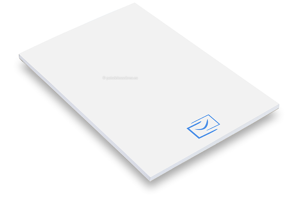 Blocs de notas personalizados - 210 x 297 mm mm, sin cubierta