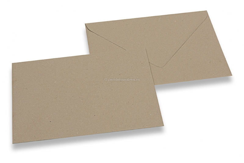 Sobres kraft reciclados - 162 x 229 mm