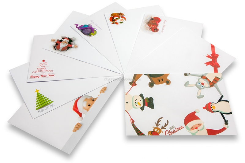 Sobres para tarjetas de Navidad - Compilación