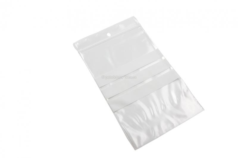 Bolsas de Plástico con cierre Zip con Banda - Unión Papelera