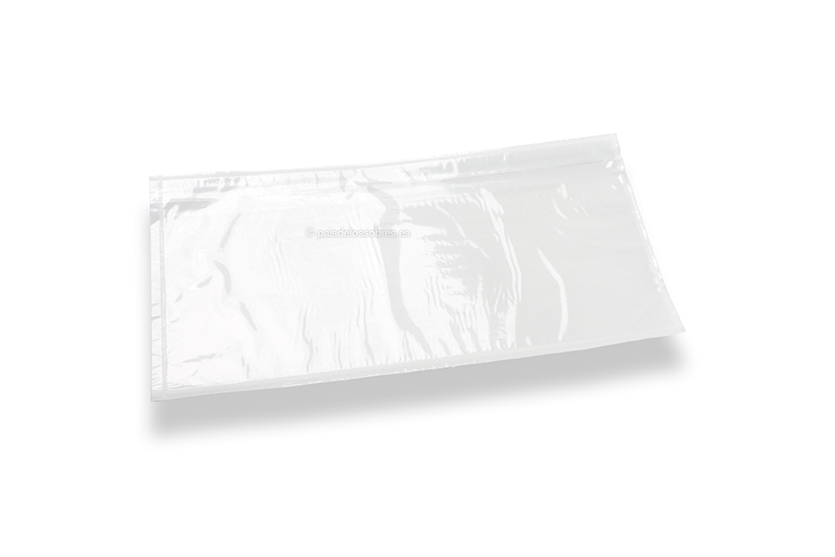 Sobres para documentación en blanco - DL, 122 x 225 mm