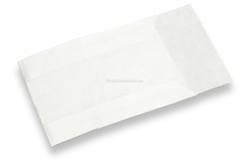 Sobres de papel Kraft blancos - 45 x 60 mm